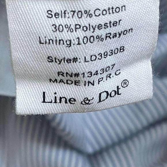 LINE + DOT REVOLVE Habina Strapless Dress Large - Picture 9 of 9